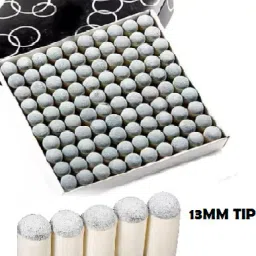 SLIP ON CUE TIP 13MM BOX Cue Tip-picture-0