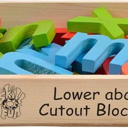 skillofun Lower Abc Cutout Blocks (A-Z) (Painted)-picture-11
