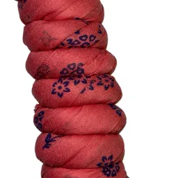 Cotton Blend Printed Red Women Dupatta-image-79