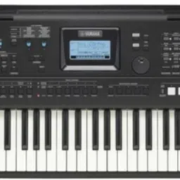 yamaha PSR E- 473 + CARRY CASE + DOUBLE PIPE STAND + LED LIGHTS PSR E- 473 Digital Portable Keyboard image 2