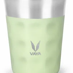 PopCup 250 ml Winter Mint - Stainless Steel Tumbler With Lid | Vacuum Insulated Stainless Steel Tumbler Tea and Coffee Cups With Lid | Coffee Mug For office, 250 ml Each, Set of 1 Glass Water/Juice Glass-image-54
