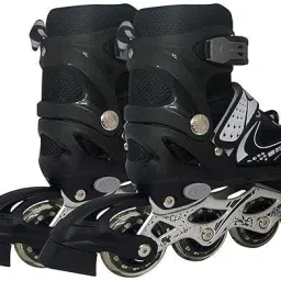 countrylink Inline Skating Shoes with LED Light on Wheels for Boy & Girls inline skating In-line Skates - Size 8-11 UK image 4