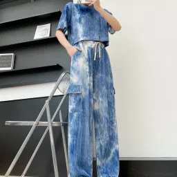Top Palazzos Co-ords Set-image-39