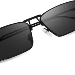 UV Protection, Riding Glasses Rectangular, Retro Square, Spectacle Sunglasses (54)-image-0