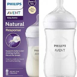 Avent Natural Baby Bottle 260ml (White) - 260 ml-image-45