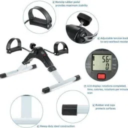 nhp traders Mini Pedal Exerciser with Computer Display Exercise Mini Pedal Exerciser Cycle image 3