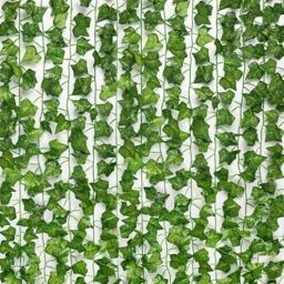 Artificial Creeper Plants 30 Leaves -Each String 7.2 ft ( 2 String) Artificial Plant-image-65