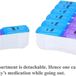 store2508 7 days Detachable Pill Tablet Medicine Storage Organiser Container Box Case (2) Pill Box image 3