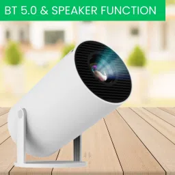 Guggu Protable Projector for Home 4K Support With Built-in App Netflix/YouTubeI35 (4500 lm / 1 Speaker / Wireless / Remote Controller) Portable Projector-8