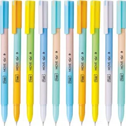 FLAIR MOVE GEL | Matt Finish Pastel Body Colors Gel Pen-12