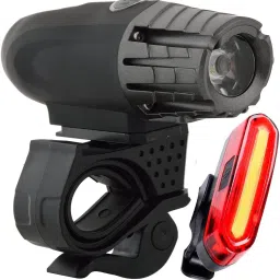 Rechargeable Powerful Bike/Bicycle Headlight and Red & Blur Tail light With 6 Mode LED Front Rear Light Combo-image-19