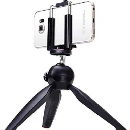 Unifree YT 1288 2 In 1 Adjustable Selfie Stick Monopod AND YT 228 Mini Tripod for Smartphones & DSLR Cameras with Bluetooth Remote Shutter Tripod, Monopod Kit, Tripod Kit image 3