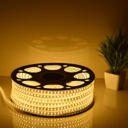 Rope Light (Warm White) 5MTR with adapter Post Light Outdoor Lamp-image-2