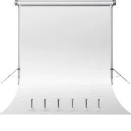Windrop Solutions ® 8x12ft White Screen Only Background Backdrop for youtube Photos videos Reflector-picture-25