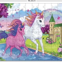 bookford Era Of Unicorn Jigsaw Puzzle Game & Fun and Learning image 4