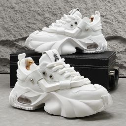 Trendwalk luxury Stylish Light Weight Sneakers For Men (WHITE) Sneakers For Men-image-66