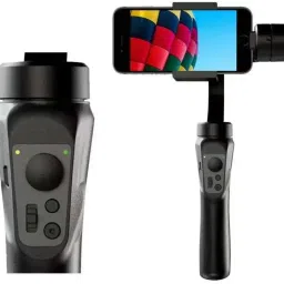 Hold up Gimbal Stabilizer 3-Axis for All Smartphone Cell Phone Handheld Gimble Stick 3 Axis Gimbal for Mobile image 2