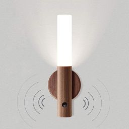 D ZOVAG Mini Wood Stick Magnetic Lamp Motion Sensor Light-image-56
