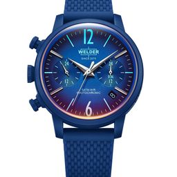 WELDER Women Brass Dial & Leather Straps Analogue Multi Function Watch WWRP603-image-103