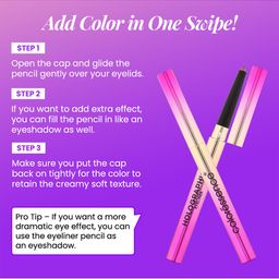 Coloressence Multi-Dimensional Holographic Shimmery Effect Eyeliner - 0.35 g -Cosmic Spark image 4