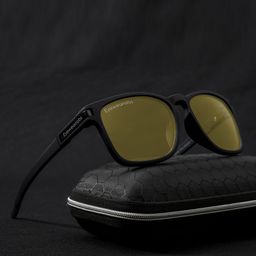 Eyewearlabs Unisex Wayfarer Sunglasses with Polarised and UV Protected Lens EclipseNVSC5 image 1