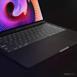 Saco Silicone Keyboard Cover Compatible with MacBook Air 15 M3 A3114 M2 A2941/ Air 13.6 M3 A3113 /Pro 14 M3 M2 M1 A2918 A2992 A2779/Pro 16 M3 M2 M1 A2991 A2780 Keyboard Skin image 3