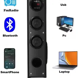 QuillQuarry 7HV-Tower Multimedia Speaker System Remote Control 110 W Bluetooth Tower Speaker-picture-10