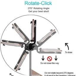 SANNO WORLD Bluetooth Selfie Stick with Wireless Remote And Extended Tripod Stand Bluetooth Selfie Stick-6