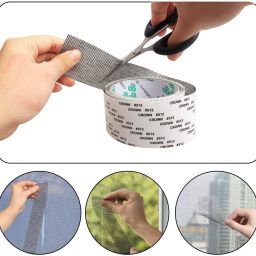 spiritual house Mosquito Net Mesh Broken Holes Repair Window Screen Repair Tape pack of 1 Insect Net image 2
