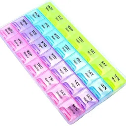 4 Weeks HENT ( Pack of1 ) 7 Days Medicine Dispenser Pill Box-image-23