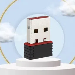 GUGGU Wi-Fi Receiver with Multi-Device Connectivity For All Pc System and LaptopE444 USB Adapter-1