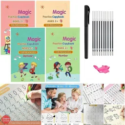 Magic Calligraphy Copybook Set Practical Reusable Writing Tool Simple Hand-image-10
