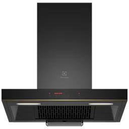 Electrolux UltimateTaste 500 60cm 1350m3/hr Ducted Auto Clean Wall Mounted Chimney with UI Touch (Black)-31