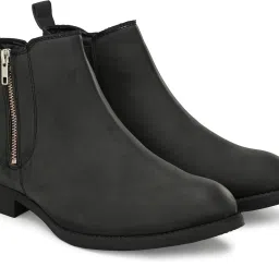 Zipper Chelsea Boots|Soft Cushioned Insole|Slip-Resistance Boots For Men-image-41