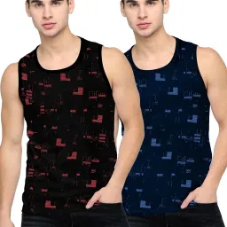 Pack of 2 Men's Vest Men Vest-image-22