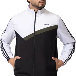 Xohy Colorblock Men Wind Cheater-image-4
