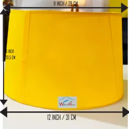 wolkomhome Lamp Shade for table and Floor Lamp, Suitable Floor Lamp Home Decor Rich Yellow Table Lamps Lamp Shade image 2