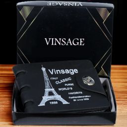 Men Casual, Ethnic, Evening/Party, Formal, Travel, Trendy Black Artificial Leather Wallet-image-42