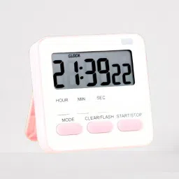 Digital White Clock-image-79