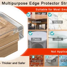 bysmartstore SMARTSTORE Protector for Baby & Sharp Edge Protector for Furniture (Pack of 8) image 4