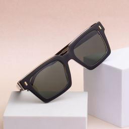 Ted Smith Unisex Square Sunglasses with Polarised and UV Protected Lens-21