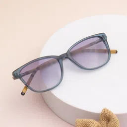 Ted Smith Unisex Square Sunglasses with Polarised and UV Protected Lens SUN-JULIA2_C3-33