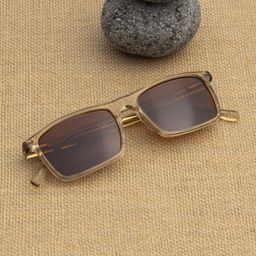 Ted Smith Unisex Square Sunglasses with Polarised and UV Protected Lens SUN-KITE_C4-89
