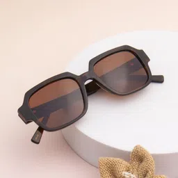 Ted Smith Unisex Square Sunglasses with Polarised and UV Protected Lens SUN-ELITE_C2-11