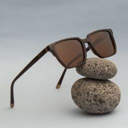 Ted Smith Unisex Square Sunglasses with Polarised and UV Protected Lens SUN-CARVAN2_C2-5