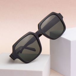 Ted Smith Unisex Square Sunglasses with Polarised and UV Protected Lens SUN-ELITE_C1-16