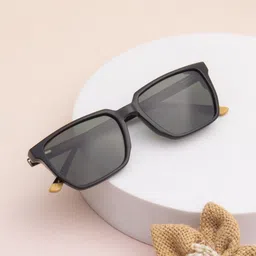 Ted Smith Unisex Square Sunglasses with Polarised and UV Protected Lens SUN-CARVAN2_C1-16