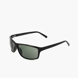 MTV Unisex Green Lens & Black Rectangle Sunglasses with UV Protected Lens-MTV-227-6