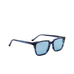 Ted Smith Unisex Square Sunglasses with Polarised and UV Protected Lens SUN-CARVAN2_C5 image 2