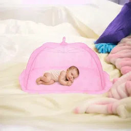 Nylon Kids Washable Foldable Baby Mosquito Net Tent – Lightweight & Breathable Net for Newborns Mosquito Net-picture-11